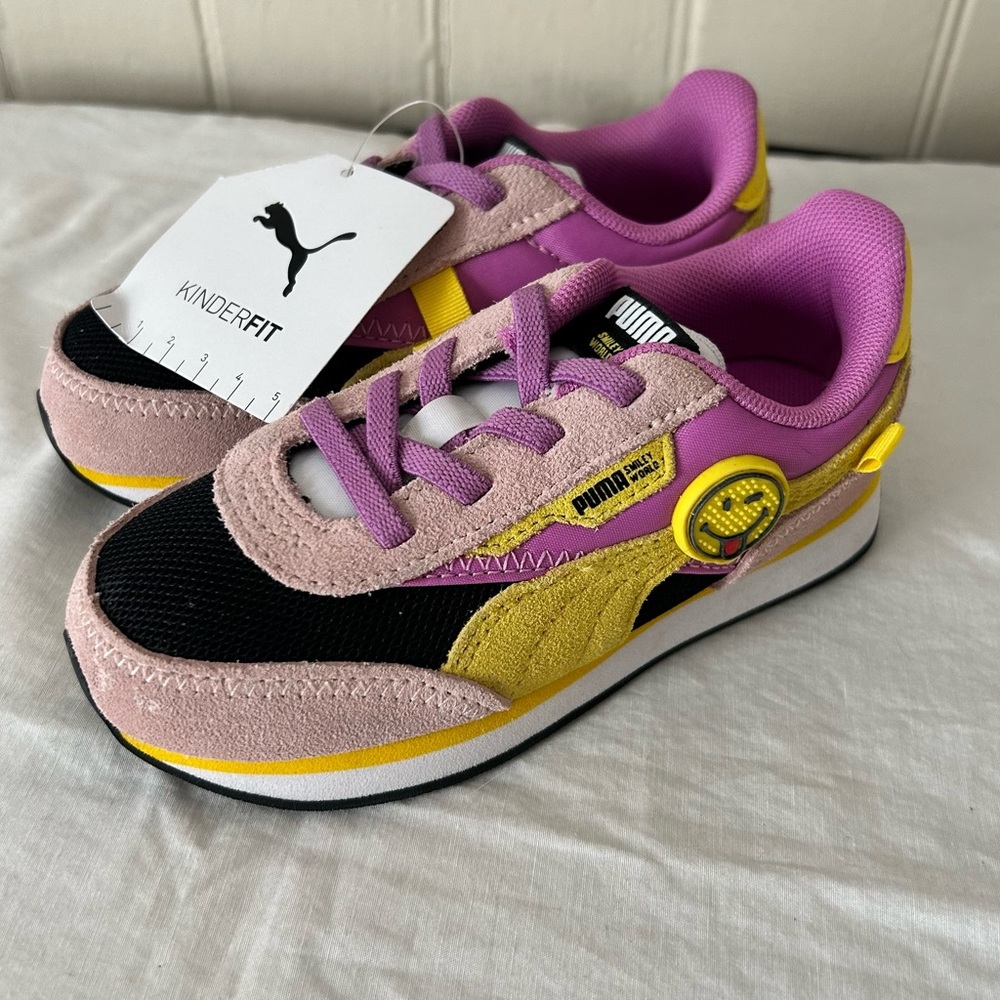 Puma X SmileyWorld Future Rider Sneakers-Size 10C/NWT